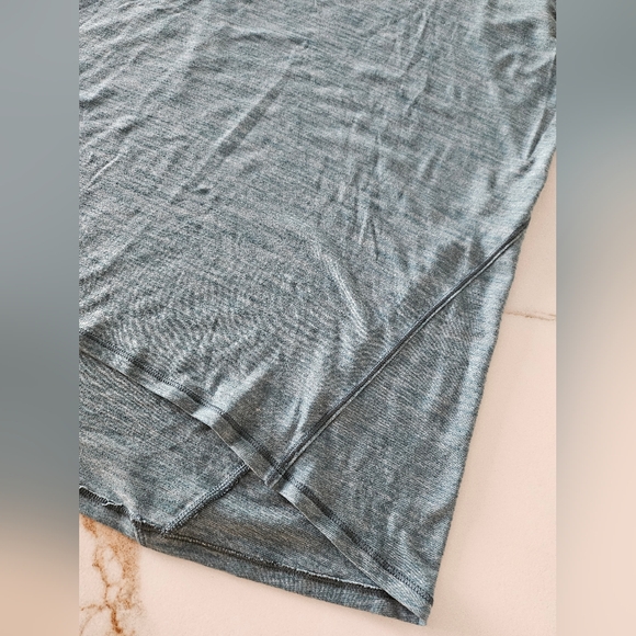 LULULEMON Another Mile Short Sleeve Running Shirt Green Size 10? - Picture 6 of 12